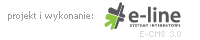 Logo: e-line Systemy Internetowe - wykonawca serwisu internetowego